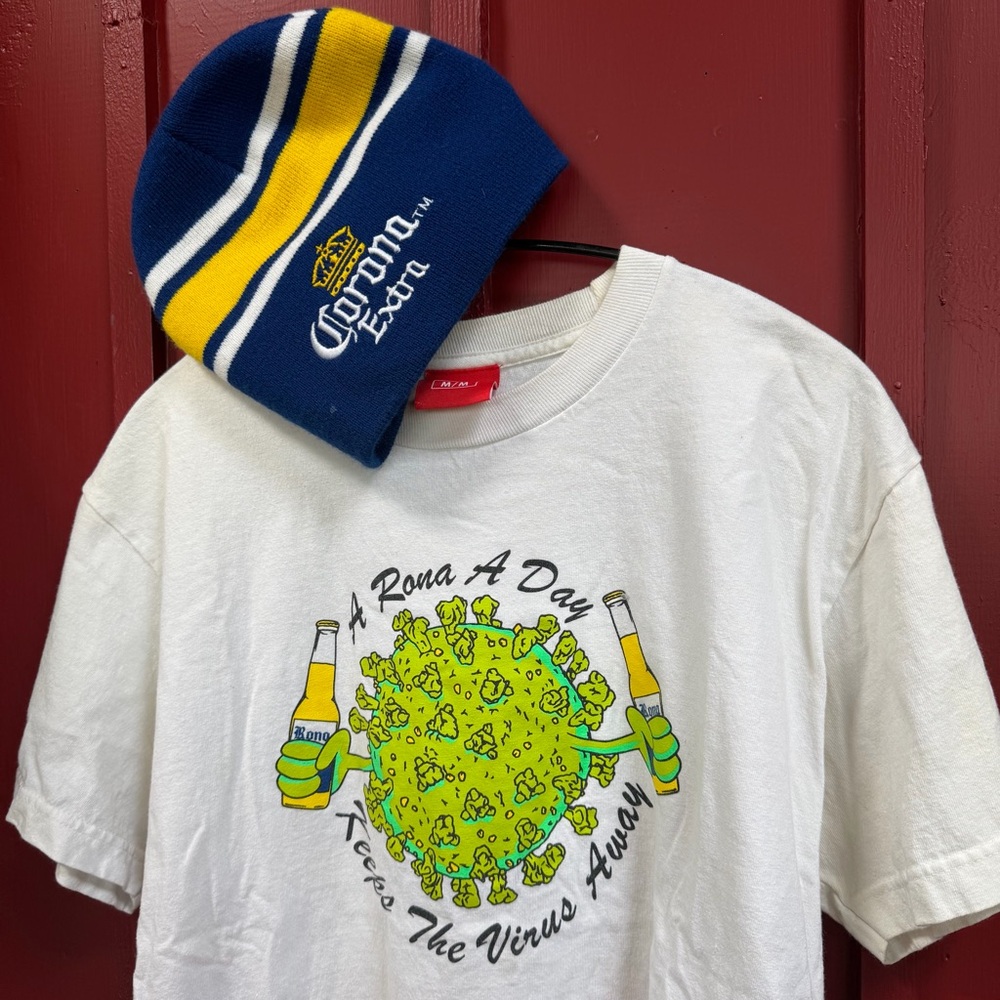 Corona Bundle Full Send Tee/Hat 🍻 - Picture 4 of 12